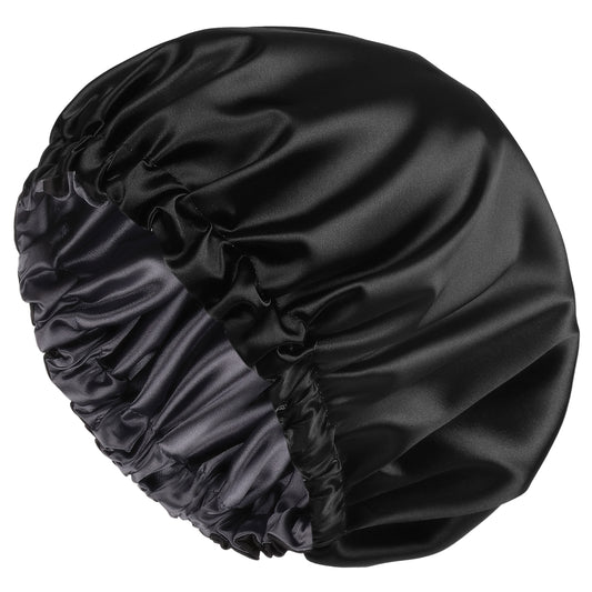 Satin Lined Reversible Double Layer Sleeping Hat